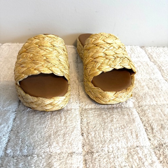 a new day Shoes - A New Day Woven Slide Sandal Size 9 Summer Vacation Coastal Beach Outdoors